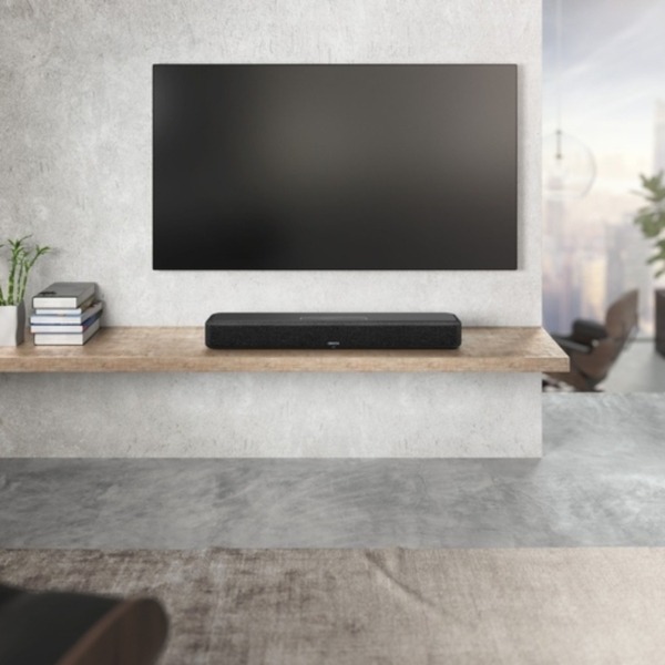コンパクトでも臨場感たっぷりの3Dサウンド体験　プレミアム・サウンドバー「Denon Home Sound Bar 550」AlexaやHomeKit対応