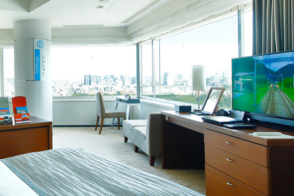 小田急ホテルセンチュリーサザンタワーでトレインビュー！電車がテーマ「プレミアムトレインルーム」販売「電車ファンのお子様の思い出を作りたい」