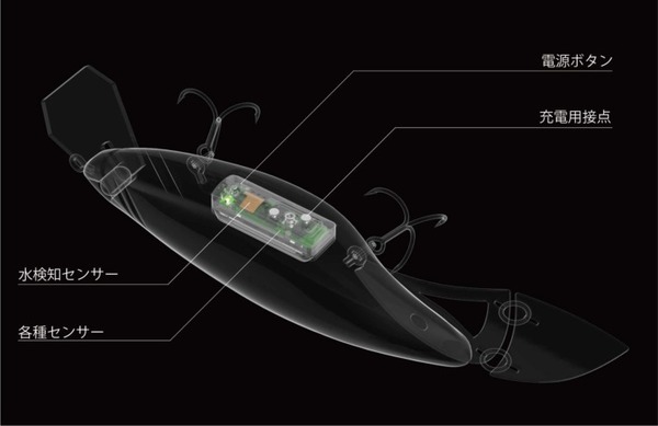 水中のデータを取得して”釣りの秘密”を解き明すIoTルアー「smartLure Model Zero」 4/26からKickstarterで予約販売