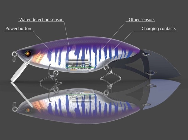 水中のデータを取得して”釣りの秘密”を解き明すIoTルアー「smartLure Model Zero」 4/26からKickstarterで予約販売