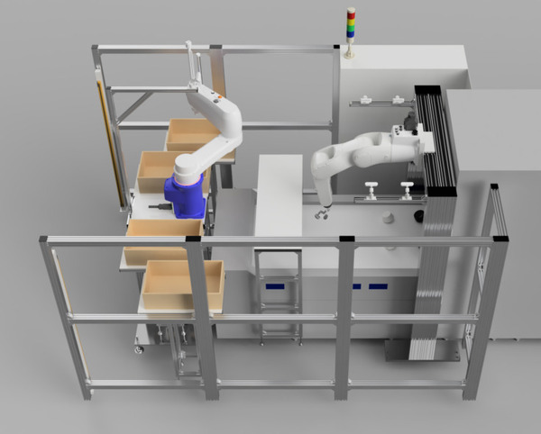 ANAケータが食器自動仕分けロボット「finibo」の実証実験を開始　人手不足と衛生管理に　TechMagicとフジマックが共同開発