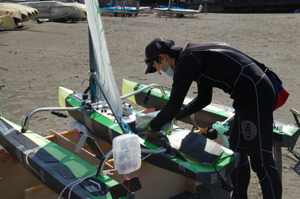 風力の帆船型ドローンが海上貨物輸送の実証テストに成功　湘南の海で1kmを自動帆走