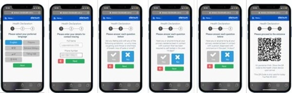 AWS連携の健康スクリーニング端末 「HealthGate」を国内販売へ　ワクチンパスポートDB連携も視野