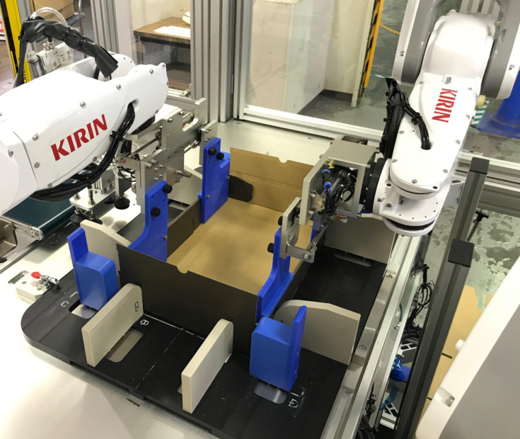 キリンがギフト商品の加工や詰め合わせ作業をロボットで自動化　東京東部物流センターで実証実験