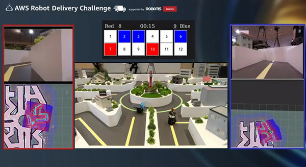 学生たちが自動運転ロボットでAIの技術を競う「AWSロボットデリバリーチャレンジ」決勝　息を飲む接戦を制したチームは