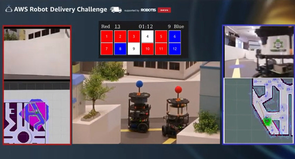 学生たちが自動運転ロボットでAIの技術を競う「AWSロボットデリバリーチャレンジ」決勝　息を飲む接戦を制したチームは