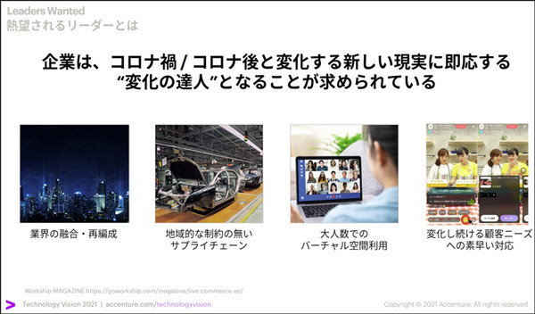 アクセンチュアが「経営者に必要な5つのテクノロジートレンド」を公開　30ヶ国6千人の企業幹部の最新調査レポート