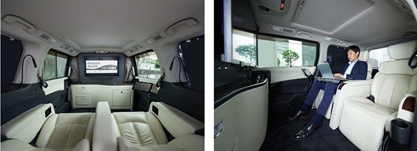 ソフトバンク、車の中で快適にWeb会議「移動会議室」の実証実験　働く場所をシームレスに　日産やDNP、ゼンリンら5社連携で