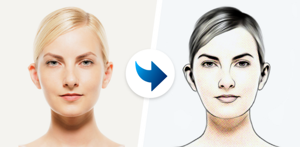 写真をドラッグ&ドロップするだけでAIが6枚の似顔絵を生成「Portrait Drawer」クリエイティブAIのRADIUS5