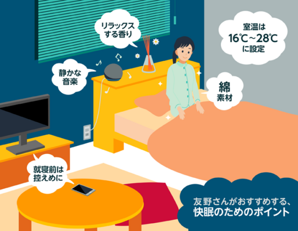 Amazon Echoで睡眠の質を向上させる3つのテクニックを紹介　今すぐ改善できる2つのポイントは「五感」と「規則正しいリズム」