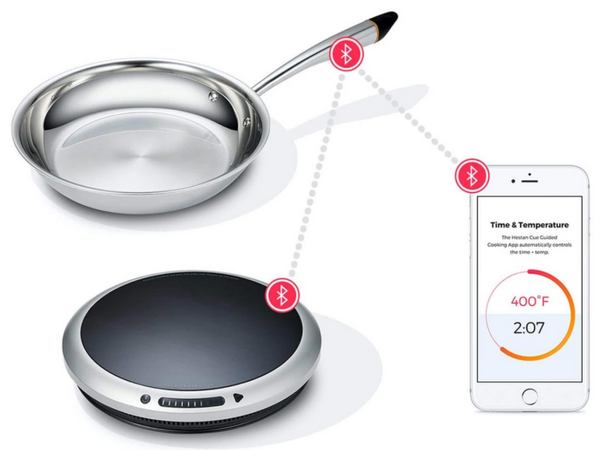 使えば使うほど料理の腕がシェフに近づくスマートキッチン家電　秘密はレシピアプリと調理器具の連動、ミシュランシェフも監修