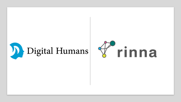 rinnaとデジタルヒューマンが協業　顔・声・視聴覚をもった雑談AIの実現へ　見た目のリアルと雑談のリアルが合体