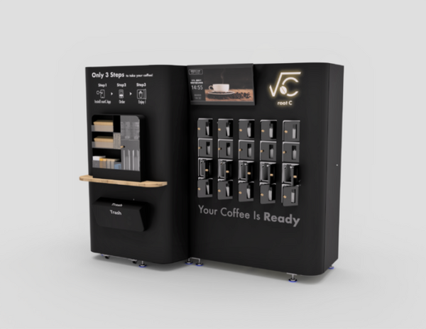 【AIロボット×無人化×飲食業】AIカフェロボット「root C(ルートシー)」が規制のサンドボックス制度「ロボットを用いた無人カフェの営業の実証」認定