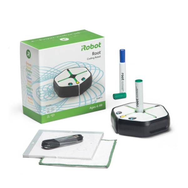 アイロボットがシンプルな機能に特化したプログラミングロボット「Root rt0」を7月に販売開始 共通アクセサリーも発売へ