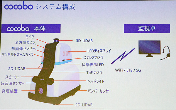 巡回だけでなく不審者の威嚇も！セコムが新型AIセキュリティロボット「cocobo」(ココボ)を発表　デザインは「LOVOT」の根津氏