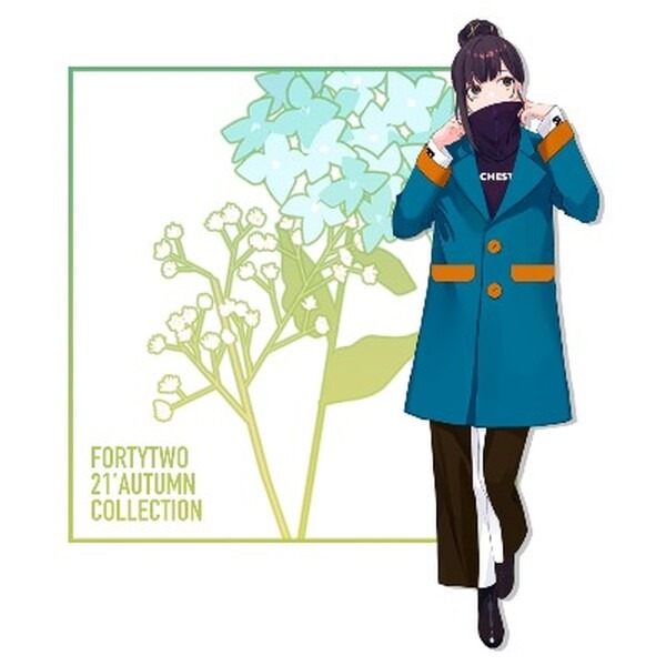 バーチャルYouTuber「花鋏キョウ」がアパレルブランド「42」のシーズンモデルに抜擢！タイアップMV「paradøx」も公開！