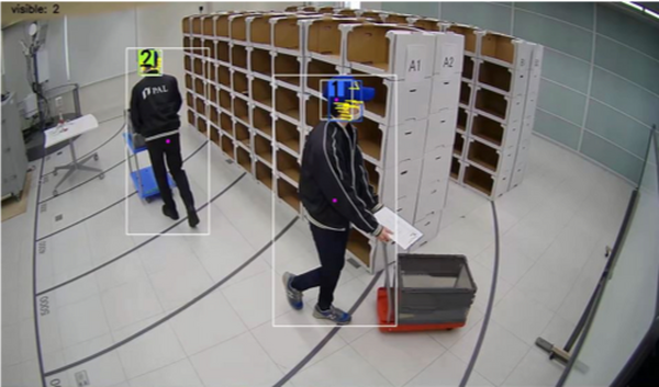 ローカル５GとAI画像分析技術を活用した『物流現場における人の動態把握』の実証実験を実施　東急不動産、NTT東日本、PAL