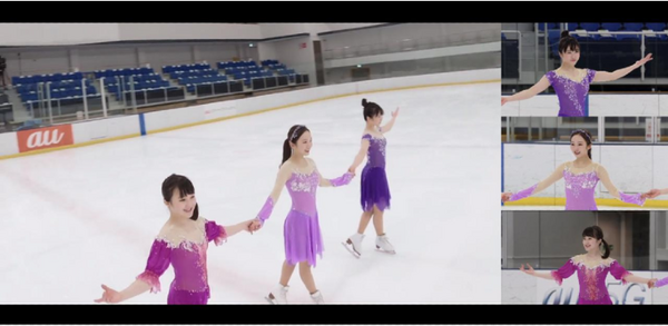 アリーナ・ザギトワ選手の演技を好きなアングルから同時視聴できる「au5G × Figure Skating」ど配信開始　ロシアの妖精、コロナ禍に来日