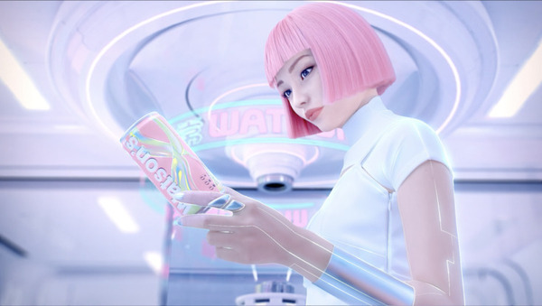 【動画あり】バーチャルヒューマン「imma」を新商品「Xソーダ」のPRに起用　immaが飛び出す限定ギフトボックスも登場