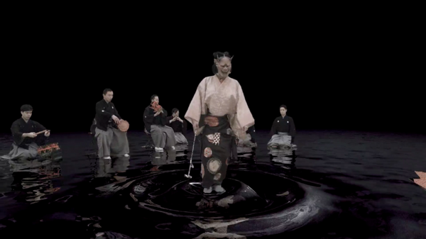 キヤノンと日本IBMが芸術・芸能分野で協業　ボリュメトリックビデオ技術を活用した能楽「葵上」を公開