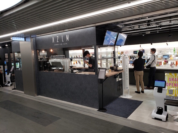 未来型AIカフェ『AZLM CONNECTED CAFE』ついにオープン！ Alexaで音声注文やロボットのパーソナル診断などを体験可能