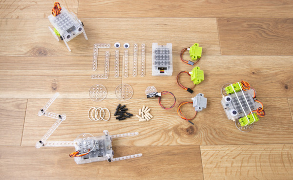 パチッとはめてロボットを作れる「ユカイなパチパチブロックキット」8月5日に新発売 教育機関向けに先行レンタルを実施