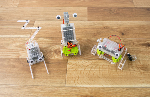 パチッとはめてロボットを作れる「ユカイなパチパチブロックキット」8月5日に新発売 教育機関向けに先行レンタルを実施