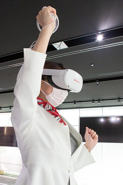 5Gで加速する「VR」活用、ディズニープリンセス展とVRでコラボも　ドコモがVR最新技術を展示「MWC21ショーケース」レポート