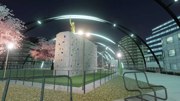 渋谷区立宮下公園をVR空間上に再現「渋谷区立宮下公園 パラレルサイト」ブラウザとVRChatでオープン アート展、スケボーや花火等を楽しめる