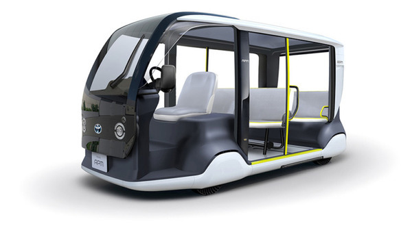 トヨタ自動運転EVバス「eパレット」東京五輪2020選手村で走行テスト中　短距離・低速型EV「APM」も導入