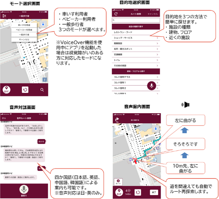 三井不動産の日本橋音声ナビ「インクルーシブ・ナビ」を機能拡張！車いす利用者や視覚障がい者にも安心な街づくりを推進