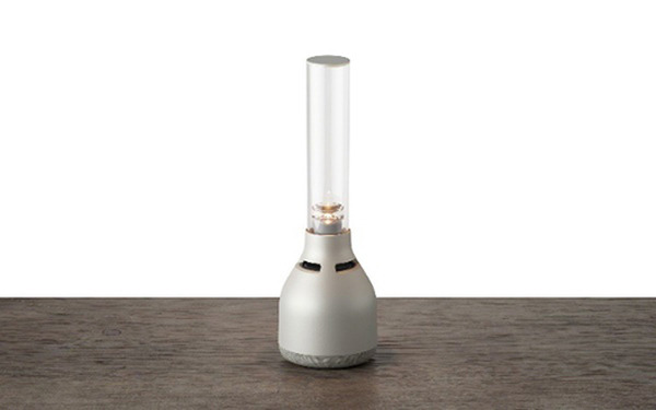 ソニーのキャンドルライトみたいなグラスサウンドスピーカー『LSPX-S3』有機ガラス管からクリアな音が広がるしくみ