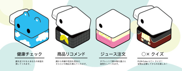 4種類の「PLEN Cube」が百貨店の未来像を創出 実証実験イベント「あべのハルカス近鉄本店」で開催