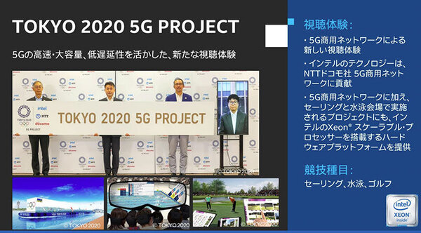 東京五輪2020ではインテルのICT最新技術がこう使われる　ドローン/5G/AI/AR/映像解析/DX　報道関係者向けに発表