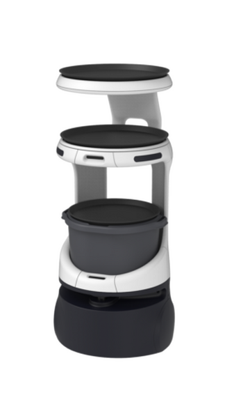 つくばエキスポセンター 地産地消「ロボットカフェ」夏休み期間限定オープン 配膳ロボット「Servi」が料理を届ける