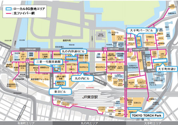三菱地所が丸の内「ローカル5G」エリア構築へ　ロボット/ドローン/xR/遠隔操作/eスポーツ/イベント中継などに活用