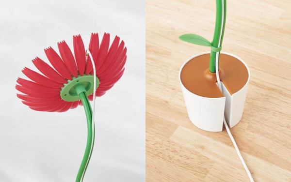 第3世代Echo Dotがポップで楽しいインテリアに大変身！専用フラワースタンド4色 エレコムが発売