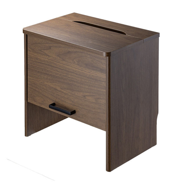 ロボット掃除機やケーブル、Wi-Fiルーターを綺麗に収納する「収納木製ボックス」サンワサプライが発売