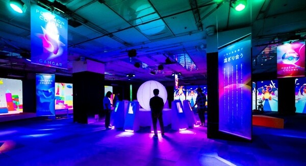 松屋銀座でポケモンと楽しむ体験型企画展開幕！光や音の演出で会場内に色があふれる「POKÉMON COLORS」