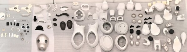 aiboとバイボのツーショット「えっ、バイボって何？」ソニー、オリックス、イリスの3社共催・3Dプリンティングウェビナー開催