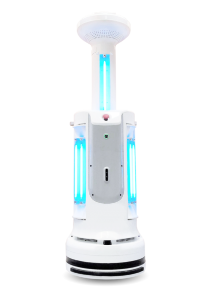 中西金属工業 藤井寺市で自動床洗浄ロボットと除菌ロボットの実証実験を実施 商業施設や公共施設での活躍の可能性を確認