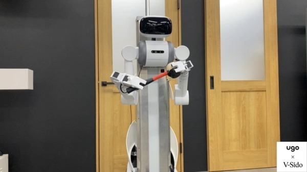 アバターロボット「ugo」がロボット制御システム「V-Sido」に対応 アスラテックとの共同実証実験を公開