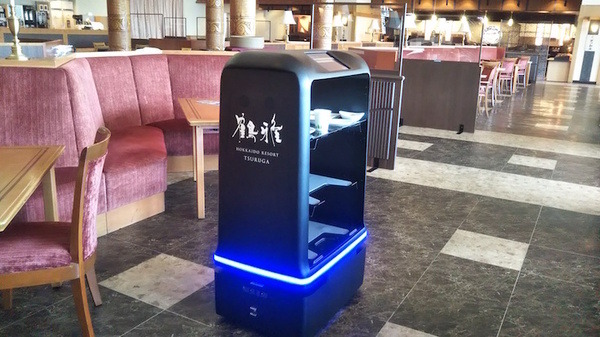 NECネッツエスアイ 自律走行型配送ロボット「YUNJI DELI」を鶴雅リゾートに導入 食器やグラスなどを洗い場へ配送