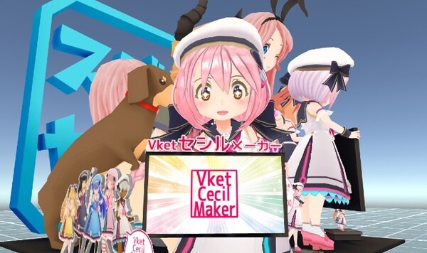 世界最大のメタバースVRイベント『バーチャルマーケット6』8/14から開催　バーチャル秋葉原駅/ディズニー/エヴァ/キン肉マン/モルカーなど登場