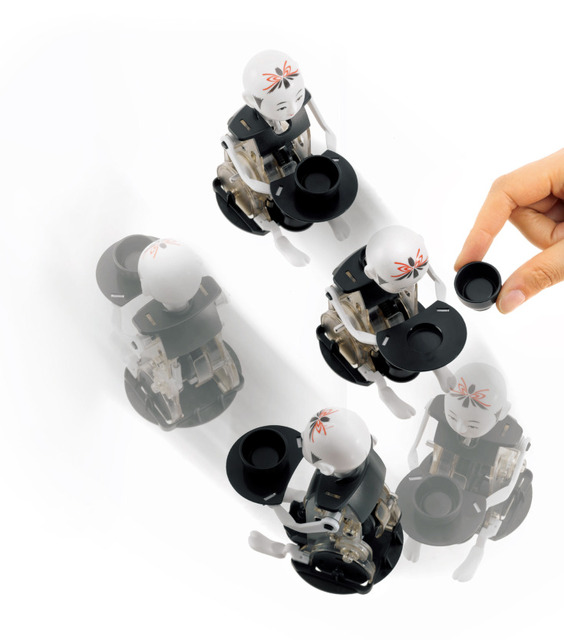 江戸のからくりロボット『ミニ茶運び人形』が組み立てキットになって復活 大人の科学マガジン名作ふろくシリーズ第4弾 発売