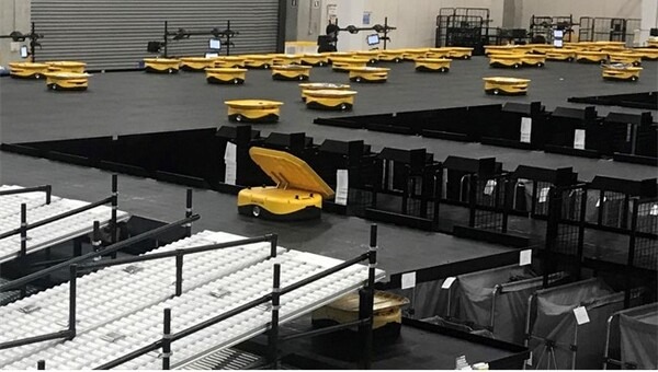ZOZO大型物流拠点の商品仕分けを280台のロボットがサポート　プラスオートメーションが導入