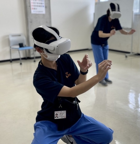 ワクチン接種の研修に「VR注射シミュレーター」を活用　VRで筋肉注射の研修を効率的に実施　高知県室戸市