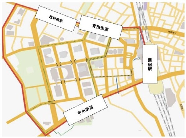 西新宿で5Gと自動運転ロボットの自動配送サービス実証実験　小田急/KDDI/損保ジャパン/ティアフォー　連携事業者を募集