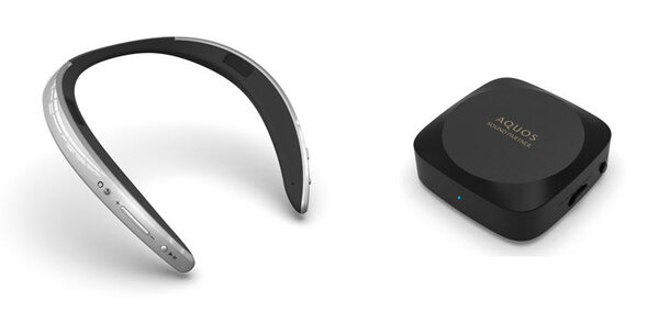 シャープが首掛けタイプのAIネックスピーカー「AQUOS サウンドパートナーAN-SC1」を発表　Alexa対応、テレワークや家事に