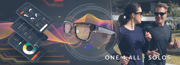通話や音楽再生ができるスマートグラス『Solos smart glasses AirGo2』9月に発売 最長11時間連続再生 音声アシスタントに接続可能